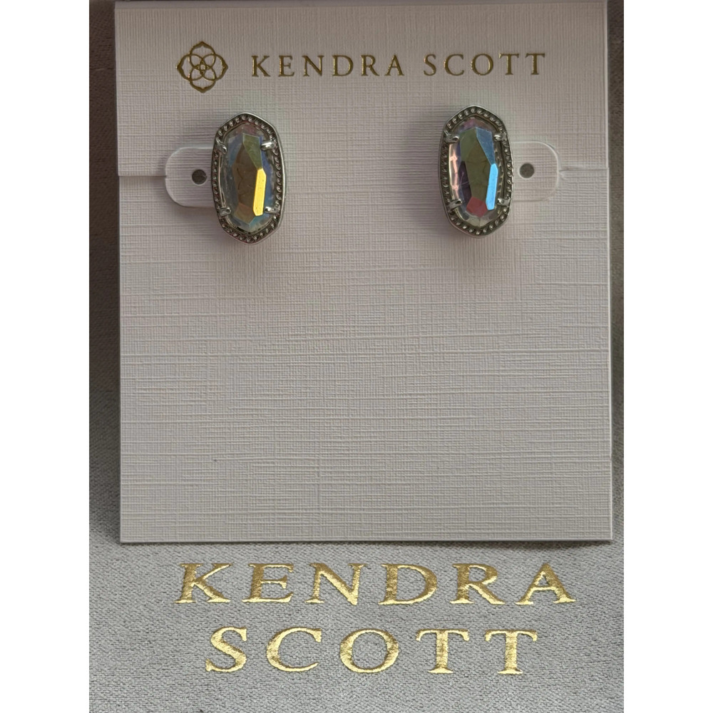 Kendra Scott grey earrings